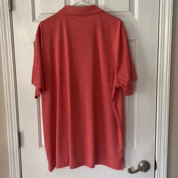 Men’s performance golf shirt-rosy color - Picture 4 of 4